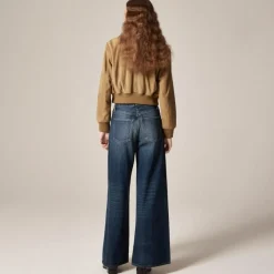 Mid-rise superwide-leg jean