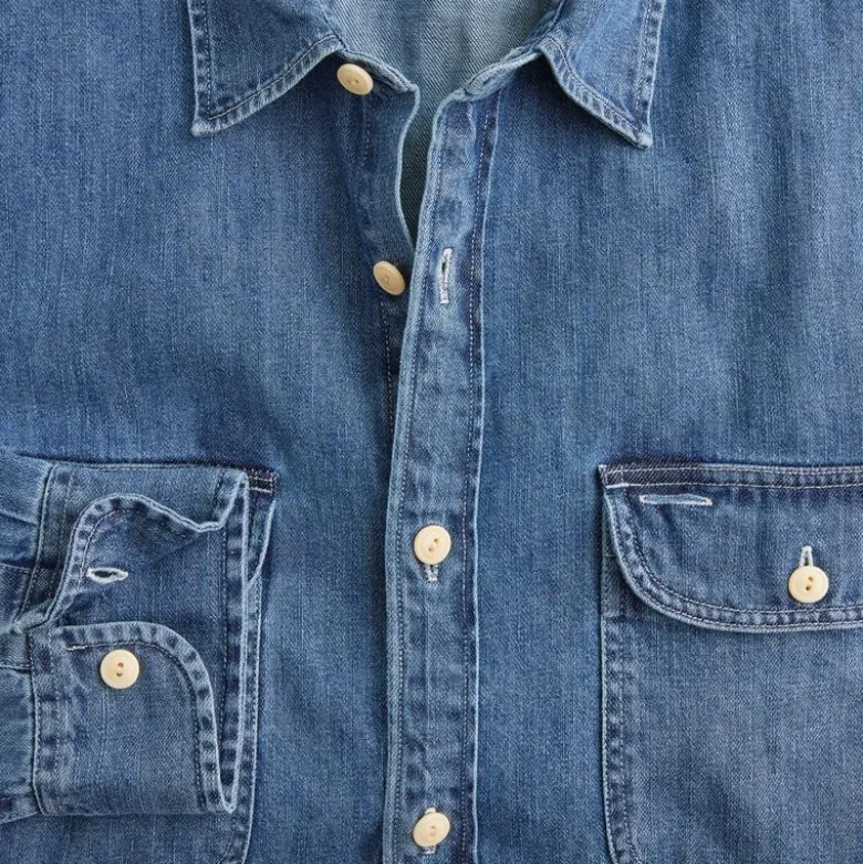 Midweight denim workshirt