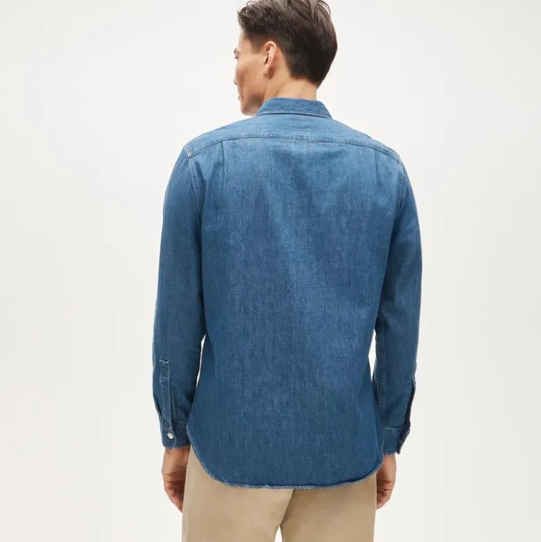 Midweight denim workshirt
