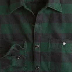 Midweight flannel workshirt