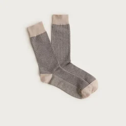Mini houndstooth socks