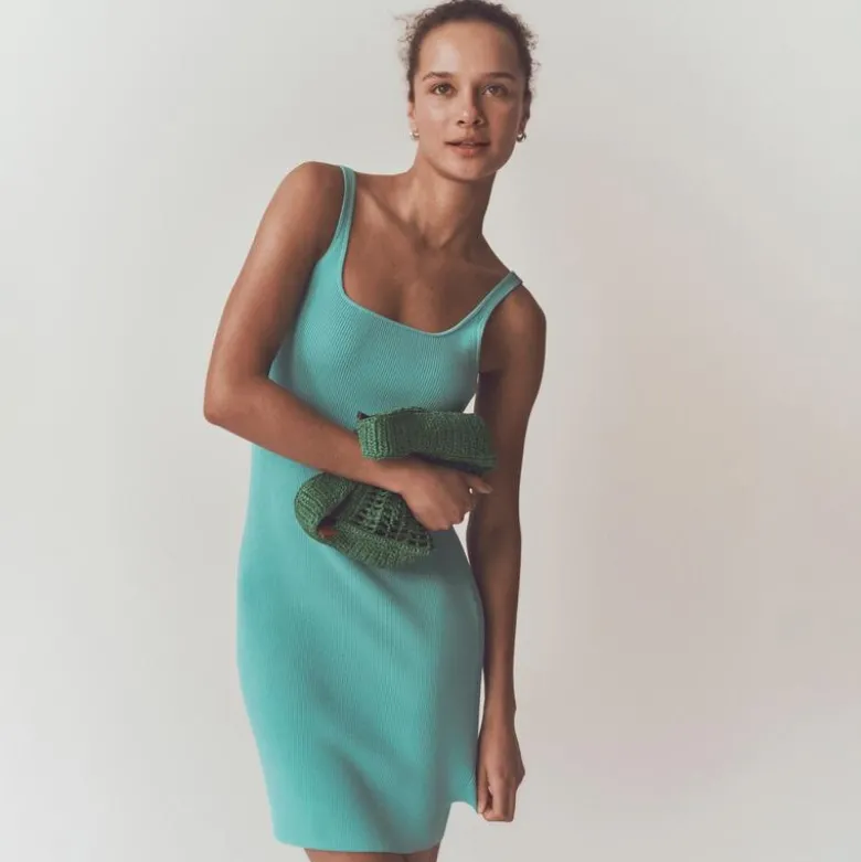 Mini sweater-dress