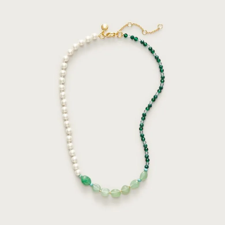 Mixed-bead necklace