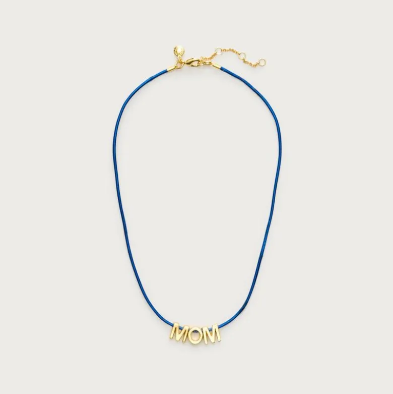 Mom charm necklace