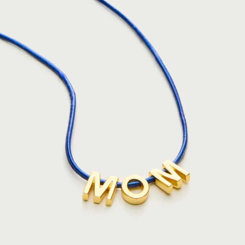Mom charm necklace
