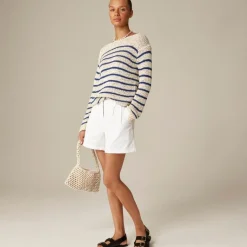 Montauk pullover sweater in stripe