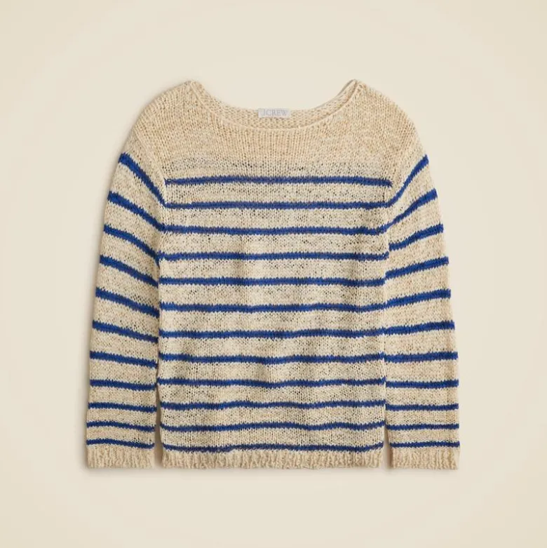 Montauk pullover sweater in stripe