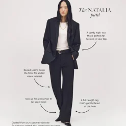 Natalia pant in four-season stretch