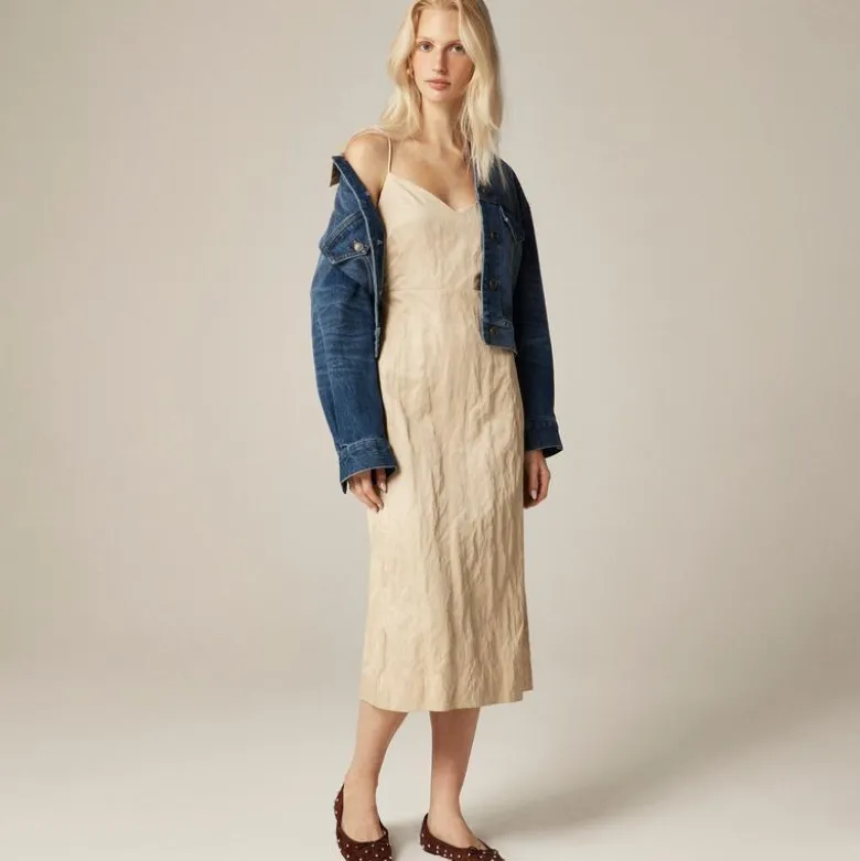 Natasha dress in memory poplin