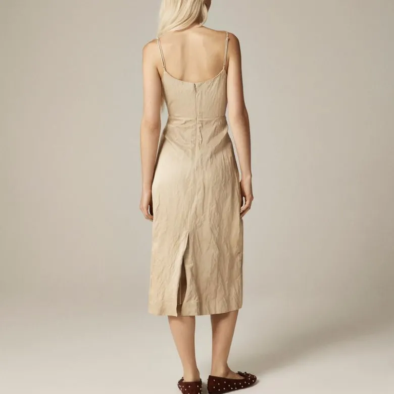 Natasha dress in memory poplin