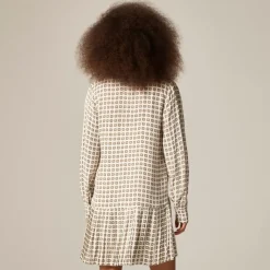 New Amelia shirt-dress in foulard print