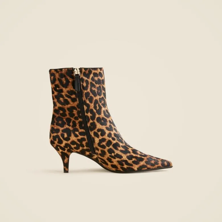 New Stevie ankle boots in leopard-print calf hair