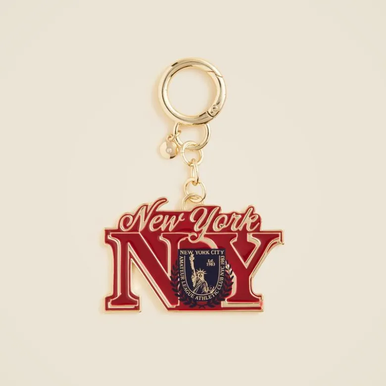 New York bag charm