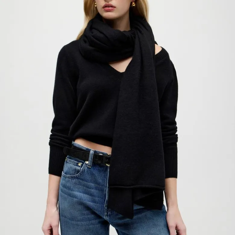 Oversized cashmere wrap