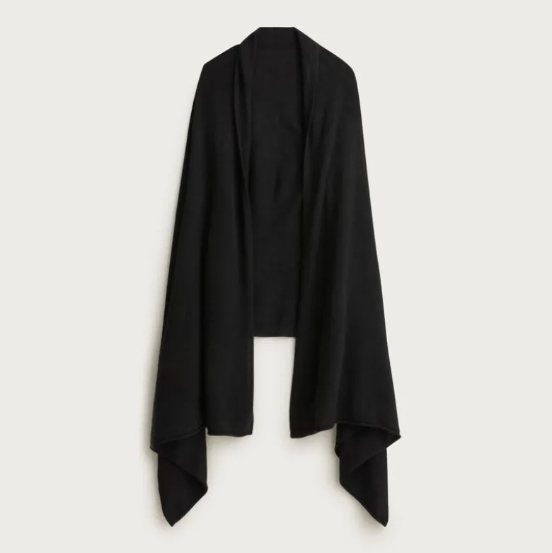 Oversized cashmere wrap