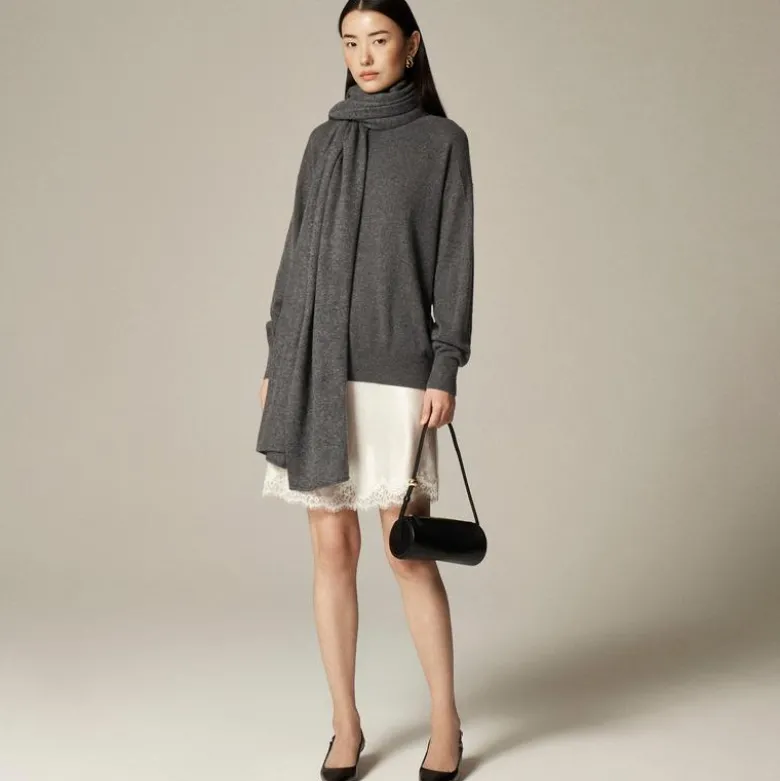 Oversized cashmere wrap