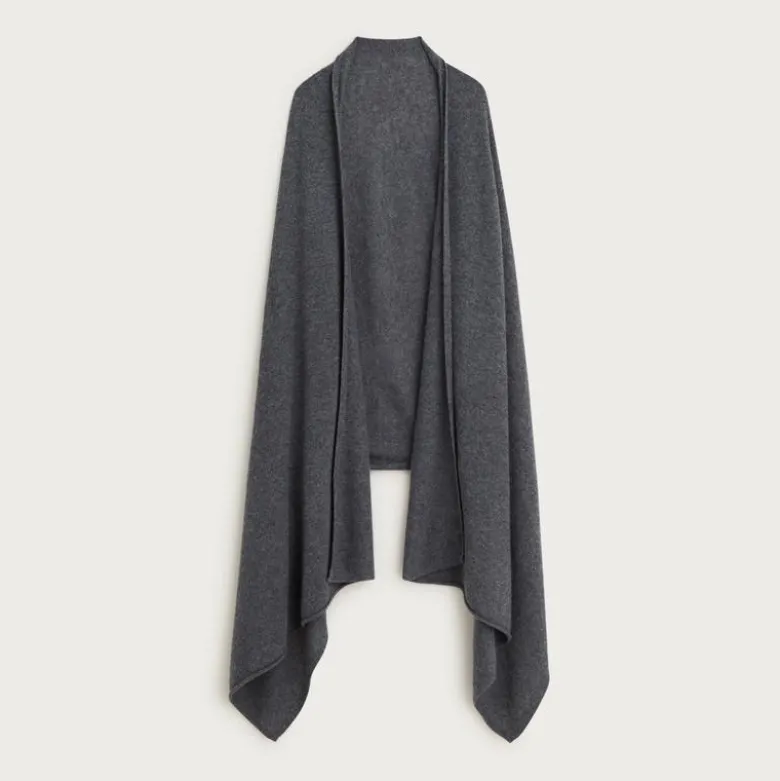 Oversized cashmere wrap