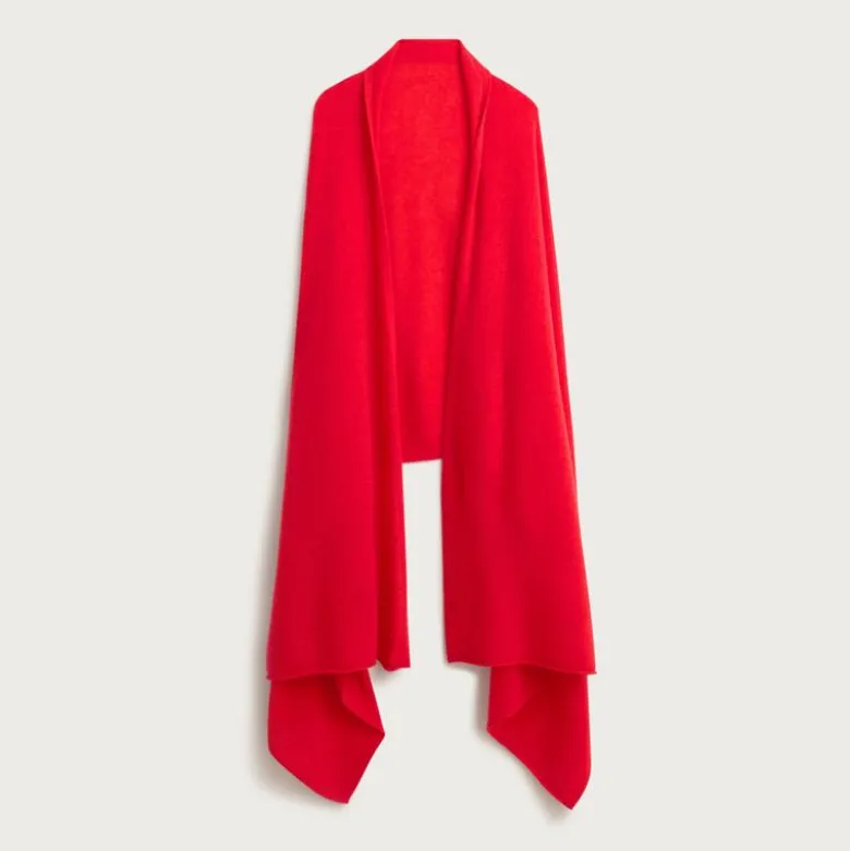 Oversized cashmere wrap