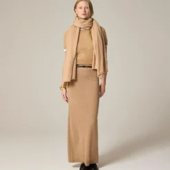 Oversized cashmere wrap