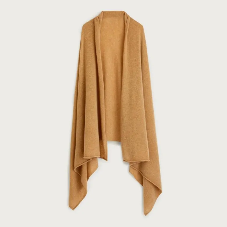 Oversized cashmere wrap