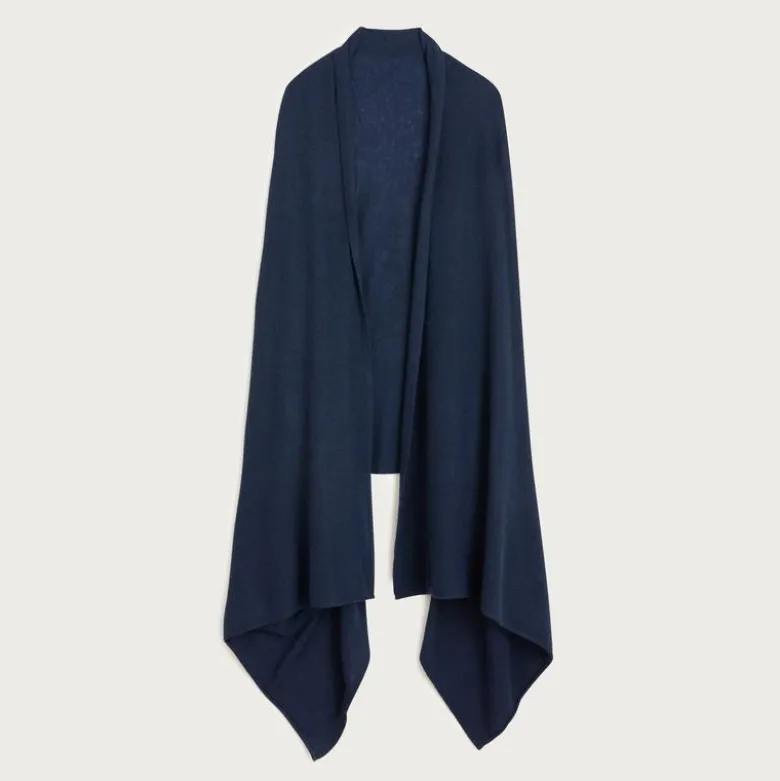 Oversized cashmere wrap