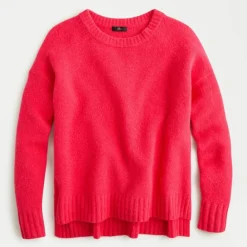 Oversized crewneck sweater in Supersoft yarn