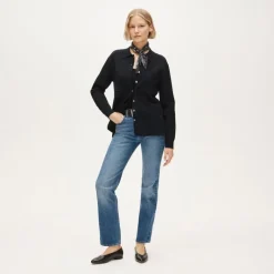 Oversized shirt in super-stretch