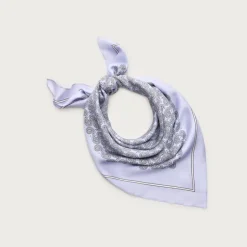Oversized silk bandana