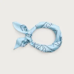 Oversized silk bandana