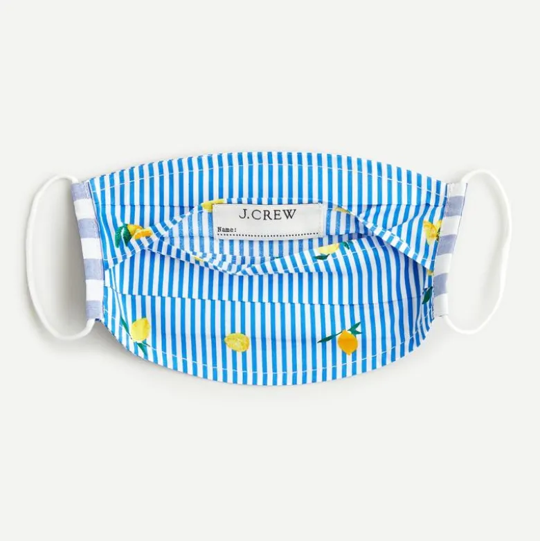 Pack-of-three nonmedical face masks in mixed prints