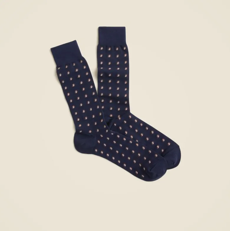 Paisley critter socks