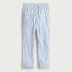 Pajama pant in cotton poplin