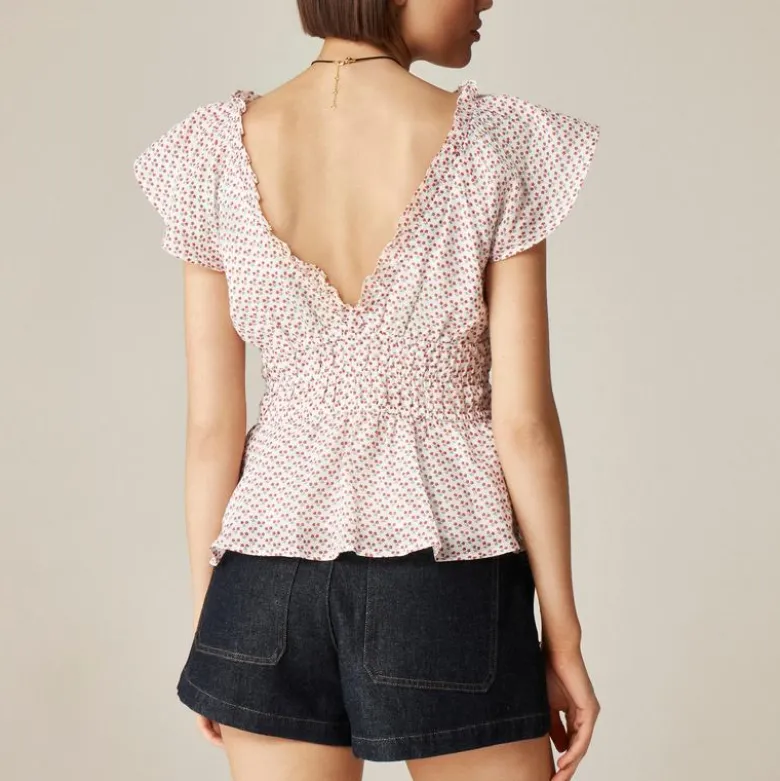 Palermo top in ramie