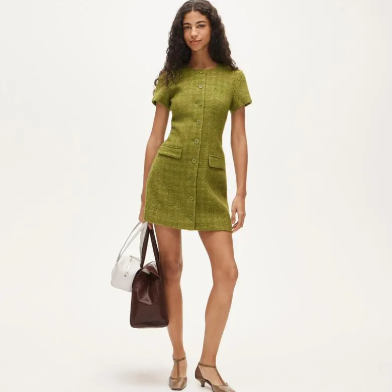 Parc dress in bouclé tweed