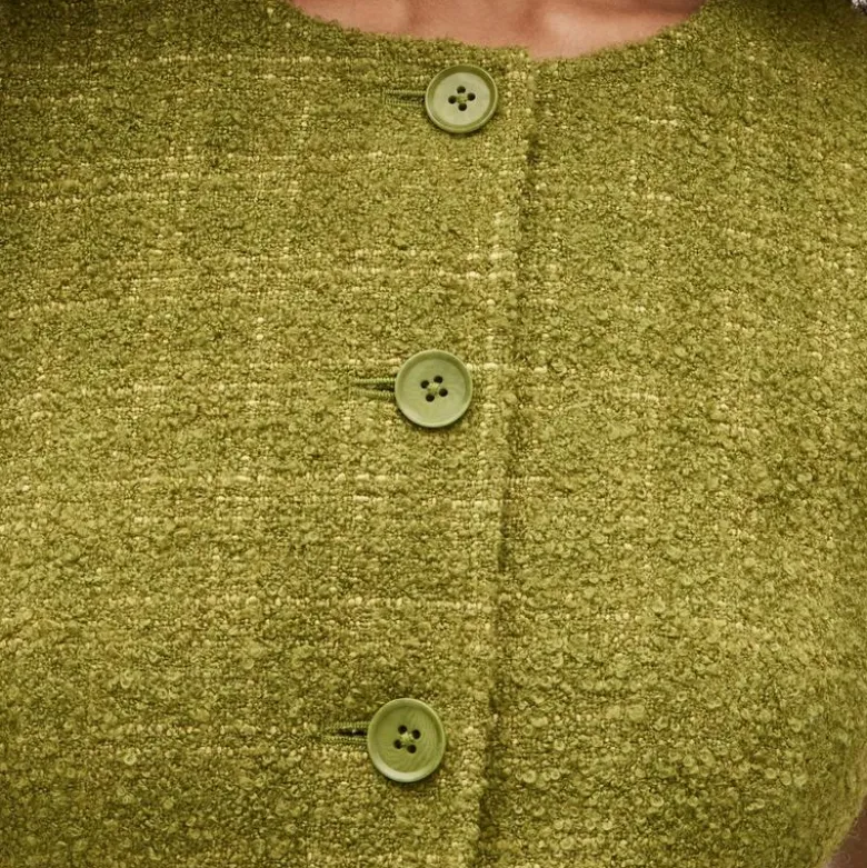 Parc dress in bouclé tweed