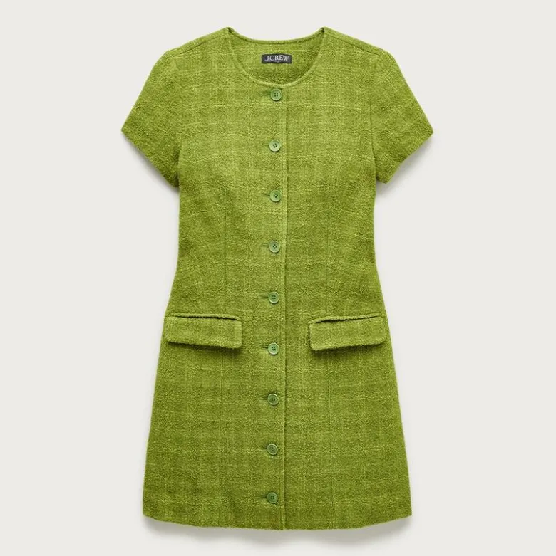 Parc dress in bouclé tweed
