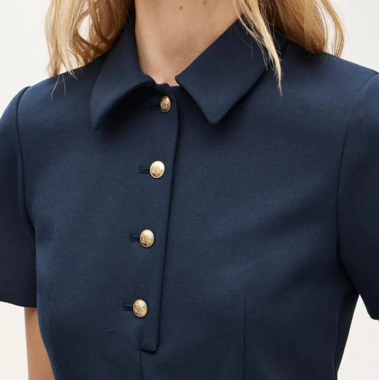 Parc dress in four-season stretch
