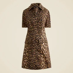 Parc dress in leopard print