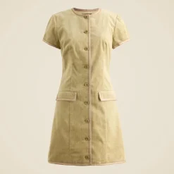 Parc dress in stretch corduroy