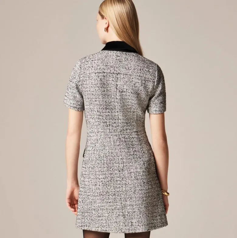 Parc dress in tweed