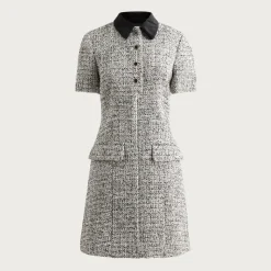 Parc dress in tweed