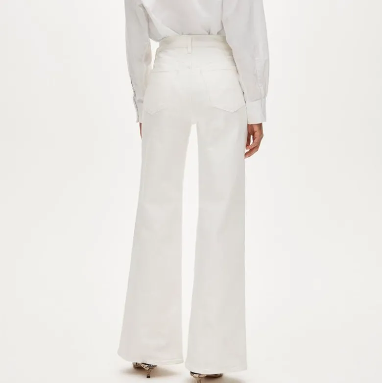 Patch-pocket denim trouser