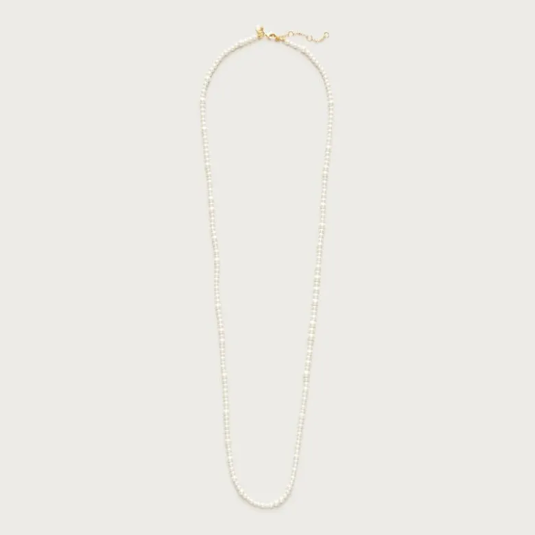 Pearl chain necklace