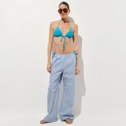 Perfect string bikini top with beach charms