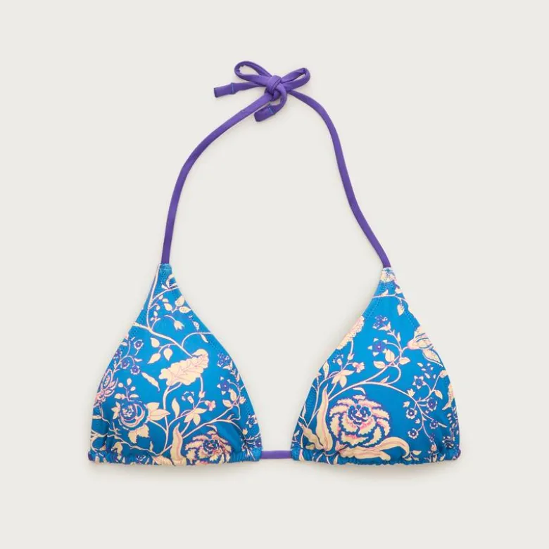 Perfect string bikini top in floral print