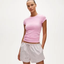 Perfect-fit crewneck T-shirt
