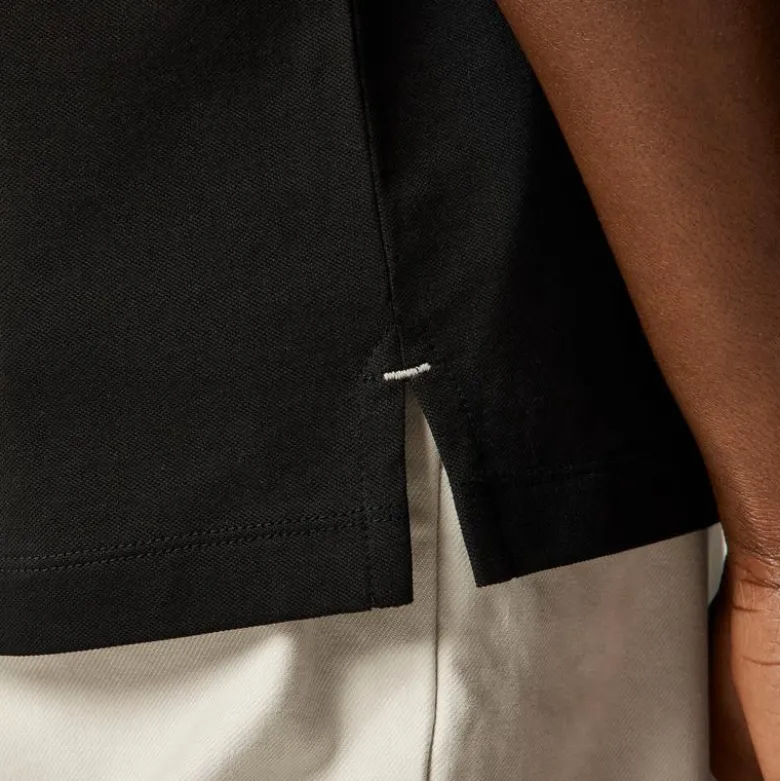 Performance piqué polo shirt