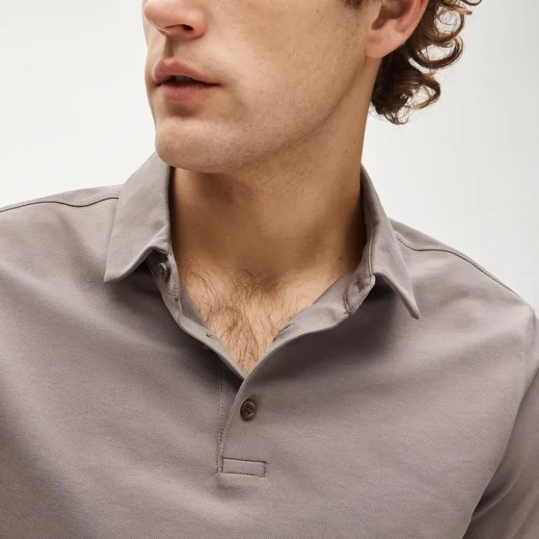 Performance piqué polo shirt