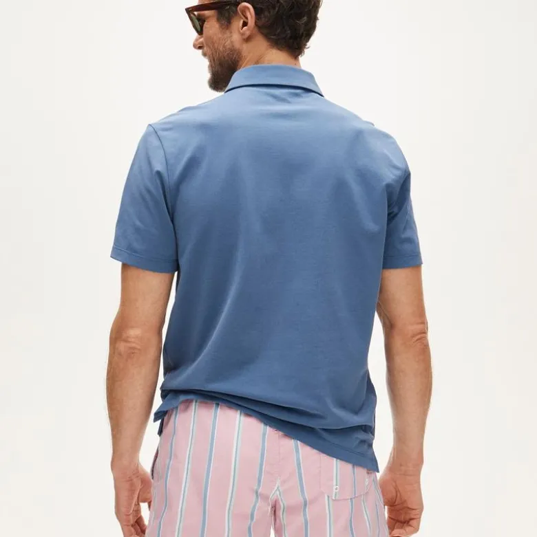 Performance piqué polo shirt