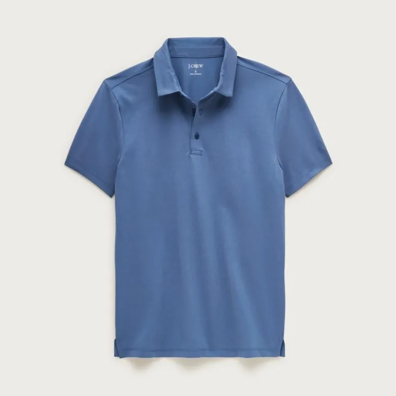 Performance piqué polo shirt